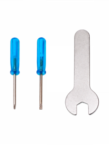 Паяльник электрический с терморегулятором, набор с индикаторной отверткой 30 в 1 Помощник PM-INP27